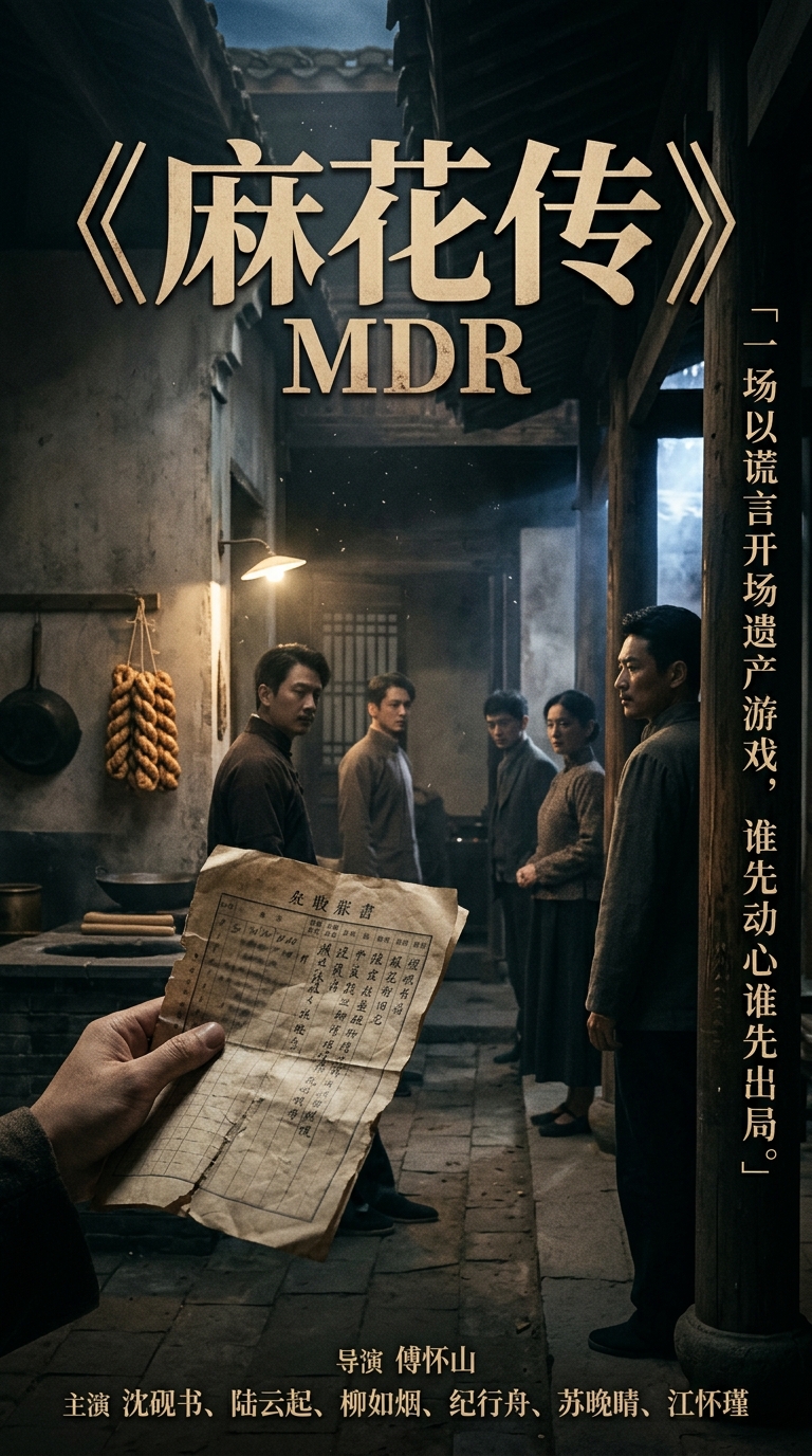 《麻花传MDR》主视觉海报