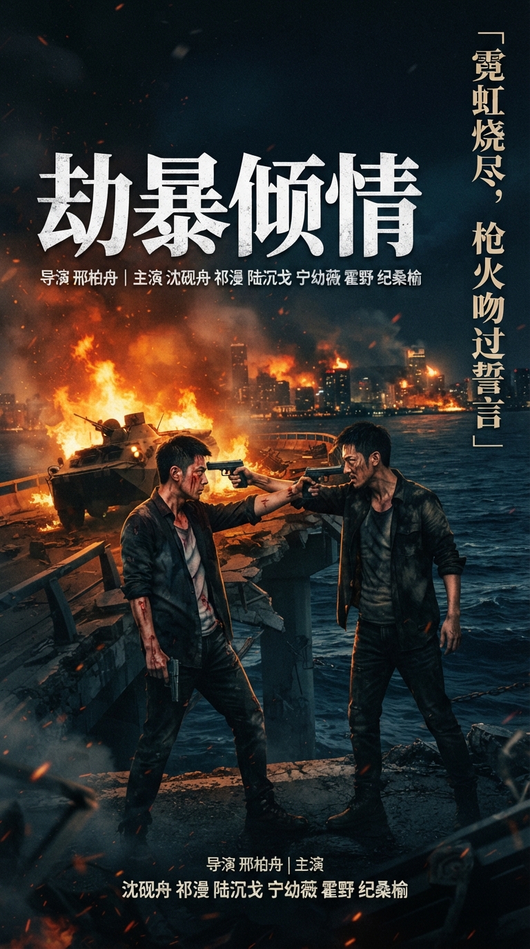 《劫暴倾情》海报